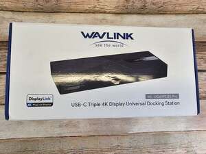 Wavelink - USB-C Triple 4K Display Universal Docking Station